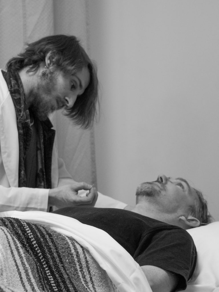 Practicing acupuncture and herbal medicine at Lotus Professional College